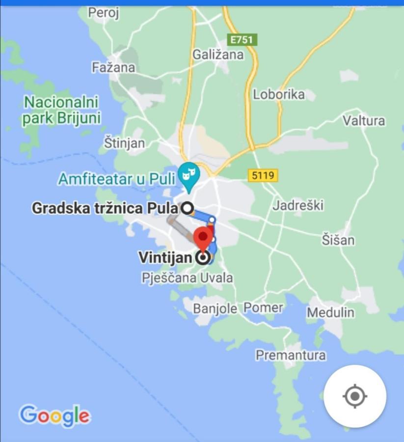 Cave With Free Parking Apartman Póla Kültér fotó